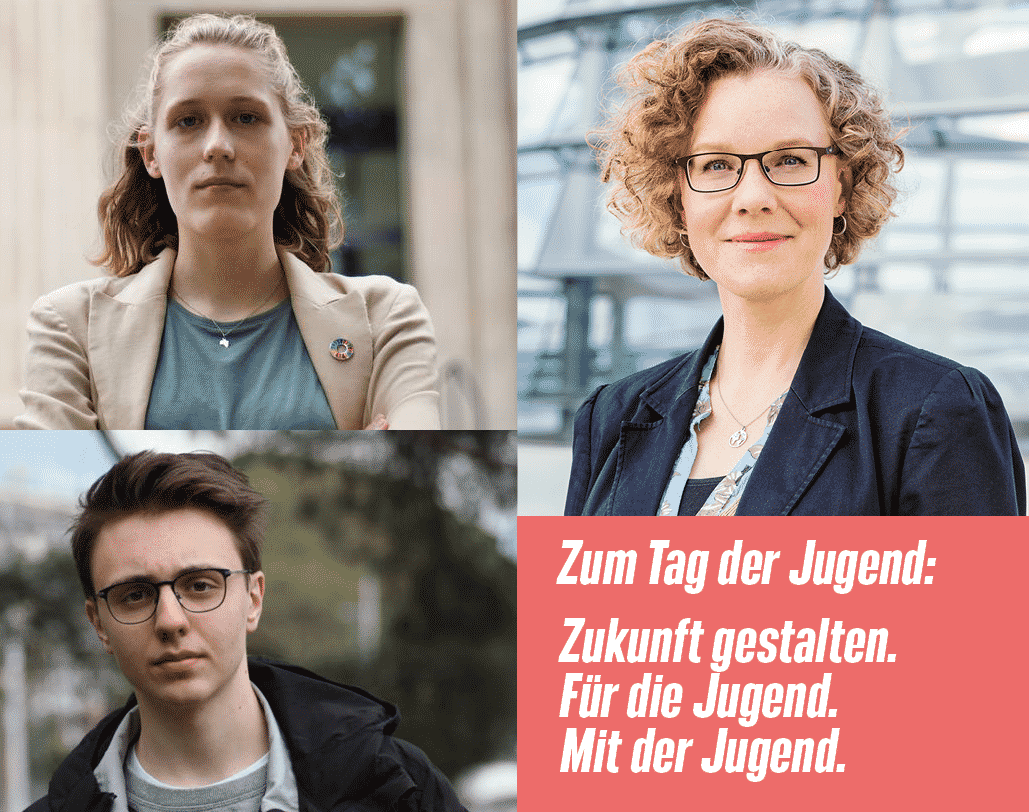 Emily Karius, Julia Verlinden und Linus Steinmetz