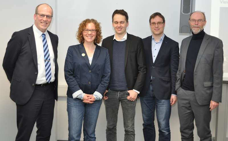 Besuch MdBs B90/Die Grünen und Leuphania Uni am SHW LG